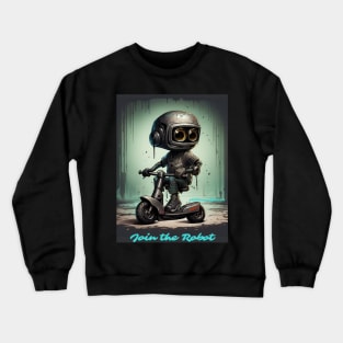 Skate Robot Crewneck Sweatshirt